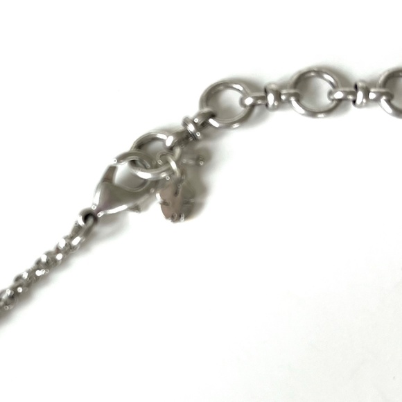 Lucky Brand Green  Green Glass and Silver Necklace - Picture 3 of 3